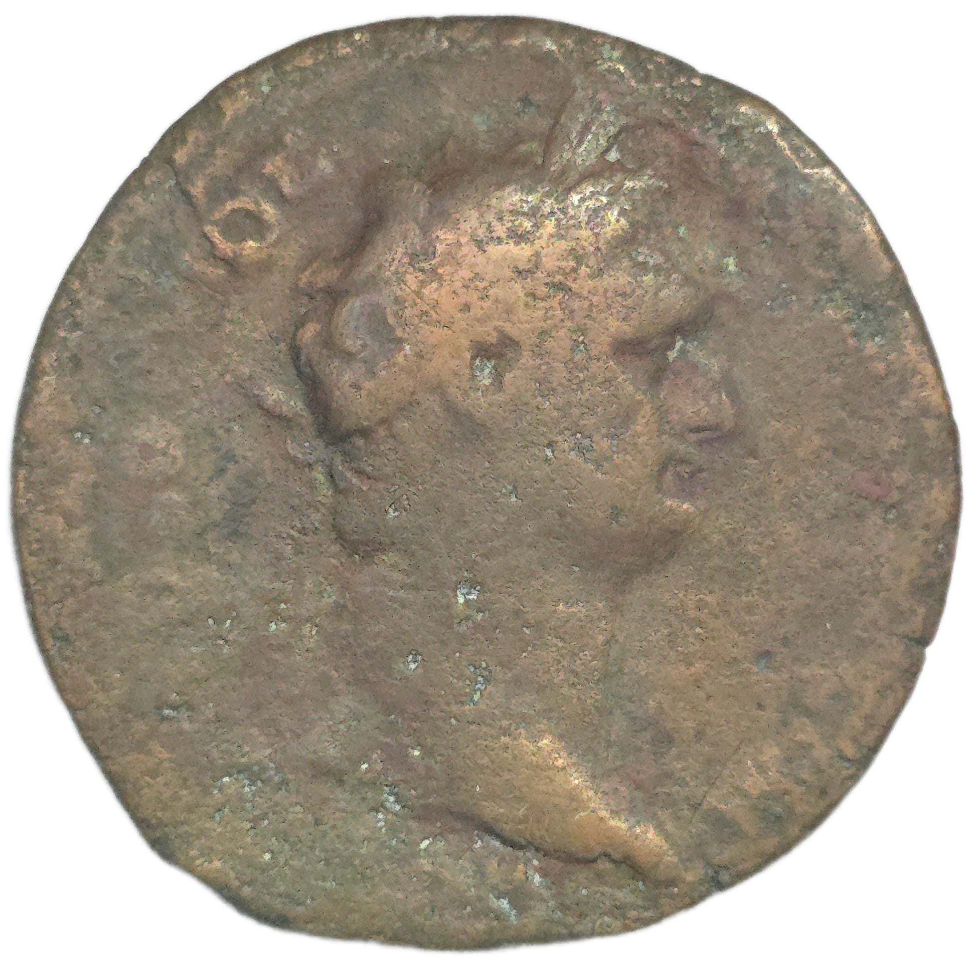 AD81-96 Ancient Rome Domitian Æ Drachm, Alexandria Egypt - Arts & Entertainment > Hobbies & Creative Arts > Collectibles > Collectible Coins & Currency > Collectible Coins > Rare Coins from The Half Crown