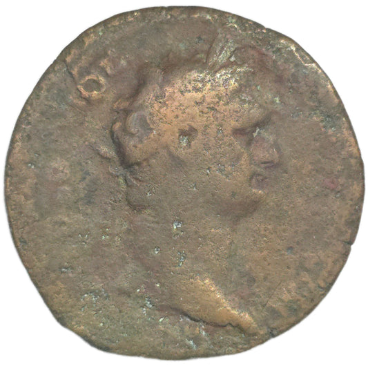 AD81-96 Ancient Rome Domitian Æ Drachm, Alexandria Egypt - Arts & Entertainment > Hobbies & Creative Arts > Collectibles > Collectible Coins & Currency > Collectible Coins > Rare Coins from The Half Crown