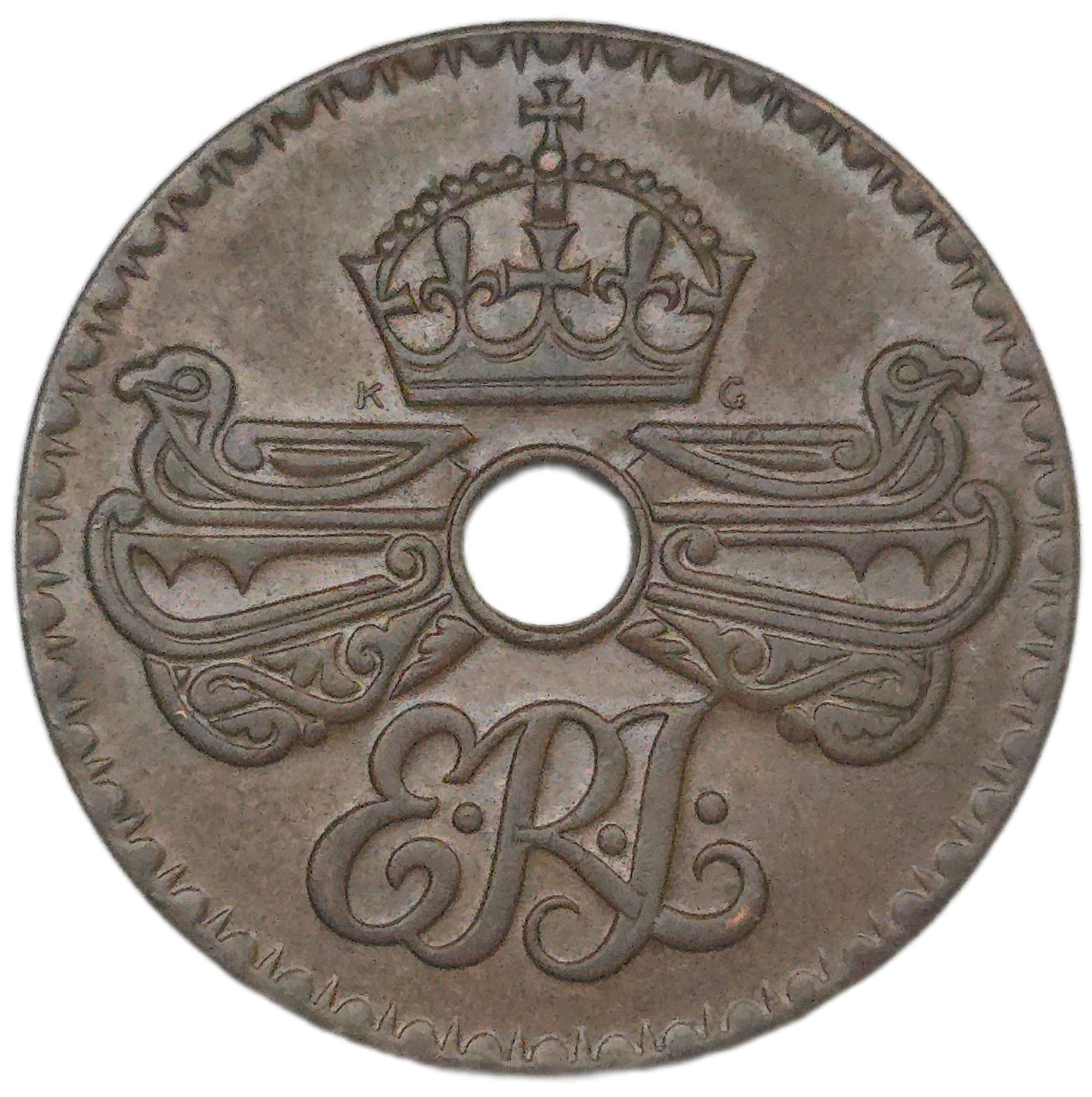 1936 Papua New Guinea 1 Penny - Arts & Entertainment > Hobbies & Creative Arts > Collectibles > Collectible Coins & Currency > Collectible Coins > Rare Coins from The Half Crown