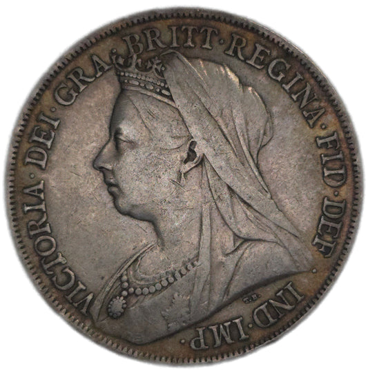 1899 United Kingdom Crown - Arts & Entertainment > Hobbies & Creative Arts > Collectibles > Collectible Coins & Currency > Collectible Coins > Commemorative Coins from The Half Crown