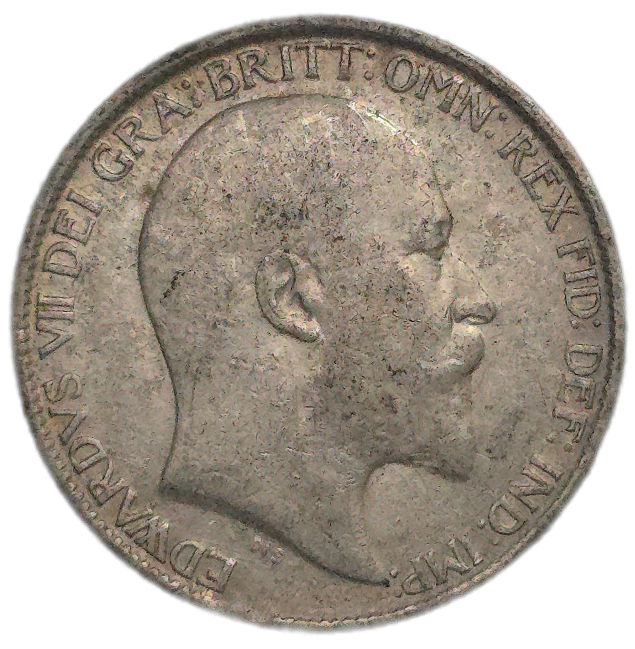 1908 United Kingdom Sixpence - Arts & Entertainment > Hobbies & Creative Arts > Collectibles > Collectible Coins & Currency > Collectible Coins > Rare Coins from The Half Crown