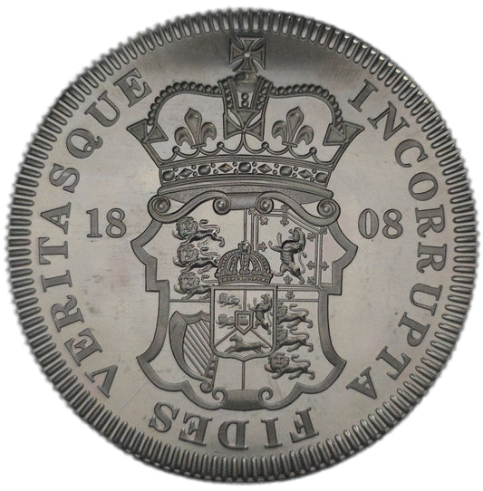 1808 United Kingdom Fantasy Crown King George III - Arts & Entertainment > Hobbies & Creative Arts > Collectibles > Collectible Coins & Currency > Collectible Coins > Commemorative Coins from The Half Crown