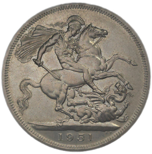 1951 United Kingdom 5 Shillings - Arts & Entertainment > Hobbies & Creative Arts > Collectibles > Collectible Coins & Currency > Collectible Coins > Commemorative Coins from The Half Crown