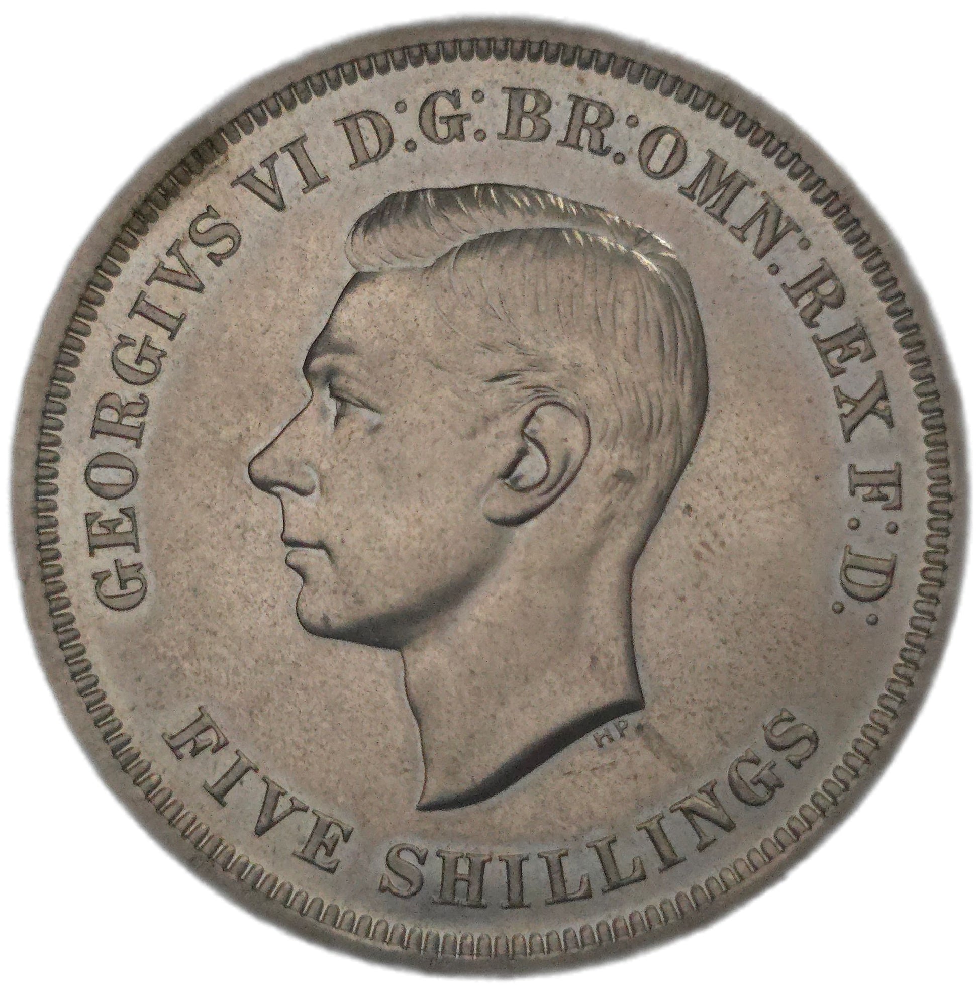 1951 United Kingdom 5 Shillings - Arts & Entertainment > Hobbies & Creative Arts > Collectibles > Collectible Coins & Currency > Collectible Coins > Commemorative Coins from The Half Crown