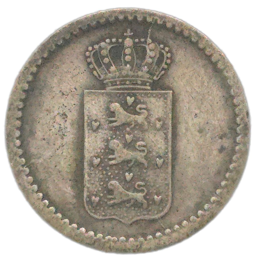 1840 Danish West Indies / American Virgin Islands 10 Skilling - Arts & Entertainment > Hobbies & Creative Arts > Collectibles > Collectible Coins & Currency > Collectible Coins > Rare Coins from The Half Crown