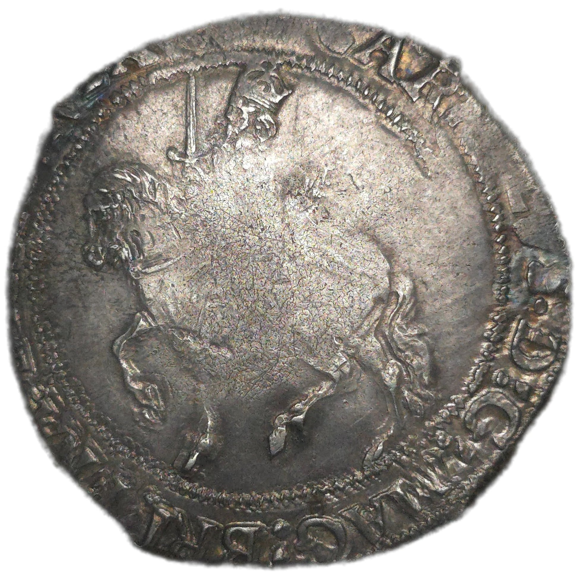 1645-48 United Kingdom Half Crown, Charles I - Arts & Entertainment > Hobbies & Creative Arts > Collectibles > Collectible Coins & Currency > Collectible Coins > Rare Coins from The Half Crown