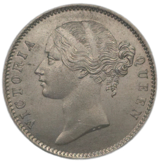 1840 India 1 Rupee, East India Company - Arts & Entertainment > Hobbies & Creative Arts > Collectibles > Collectible Coins & Currency > Collectible Coins > Rare Coins from The Half Crown