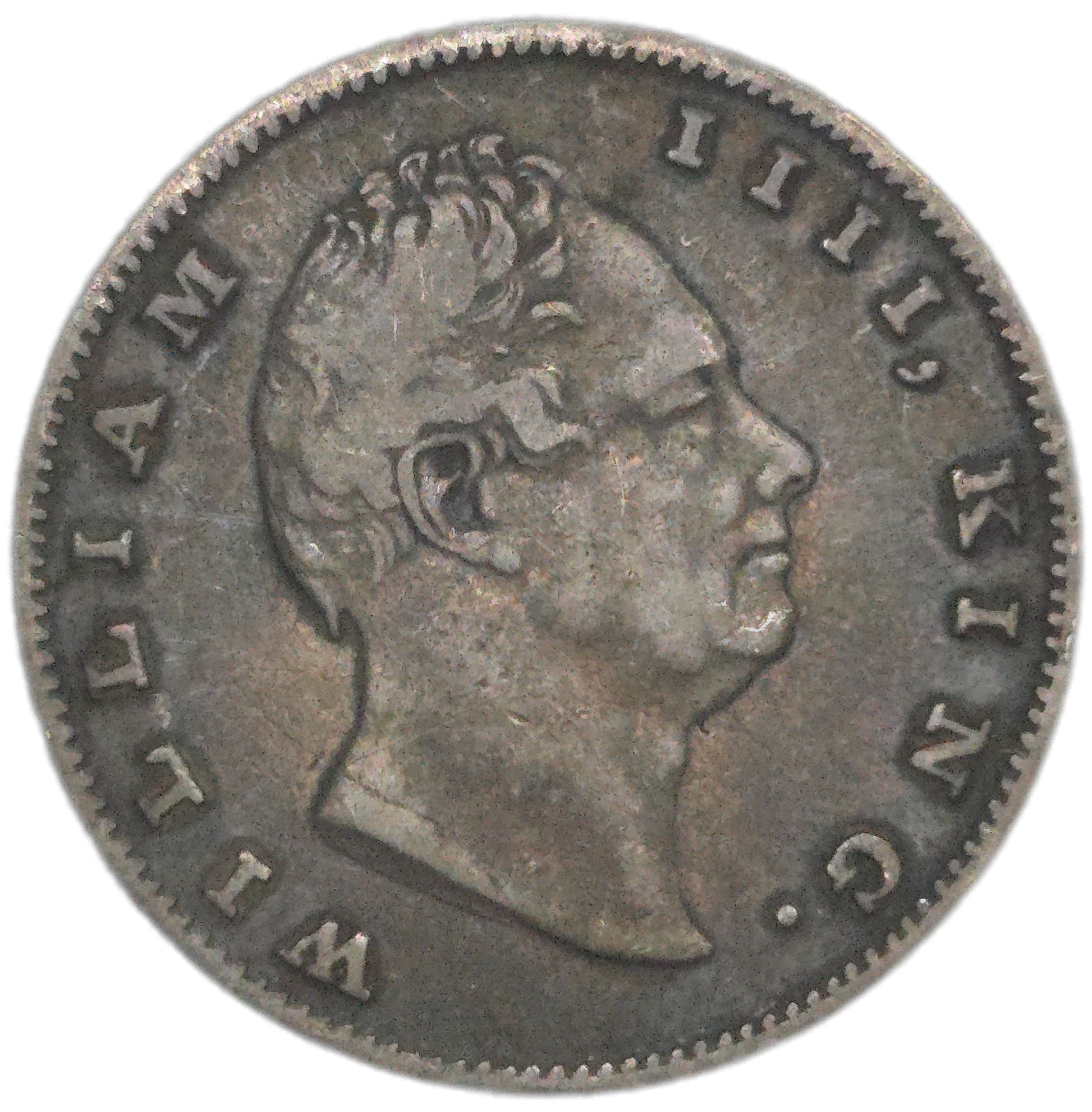 1835 British India 1 Rupee, East India Company - Arts & Entertainment > Hobbies & Creative Arts > Collectibles > Collectible Coins & Currency > Collectible Coins > Rare Coins from The Half Crown
