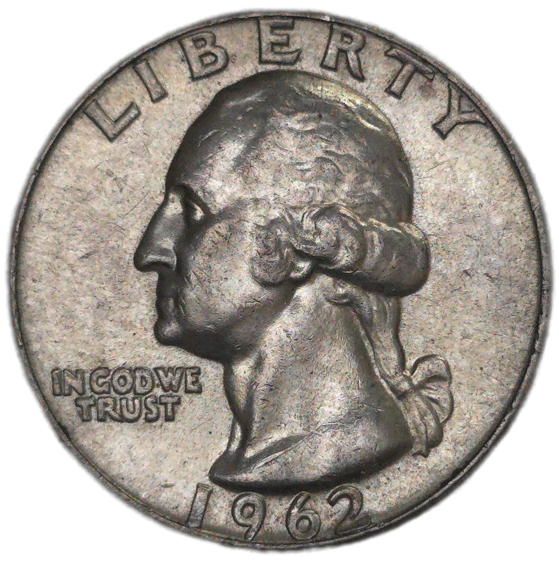 1963 United States Washington Quarter 90% Silver, Uncirculated - Arts & Entertainment > Hobbies & Creative Arts > Collectibles > Collectible Coins & Currency > Collectible Coins > Rare Coins from The Half Crown