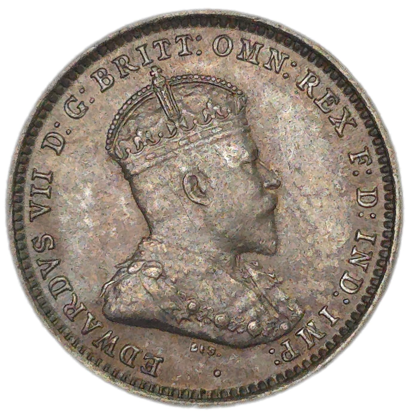 1910 Australia Threepence, EF - Arts & Entertainment > Hobbies & Creative Arts > Collectibles > Collectible Coins & Currency > Collectible Coins > Rare Coins from The Half Crown