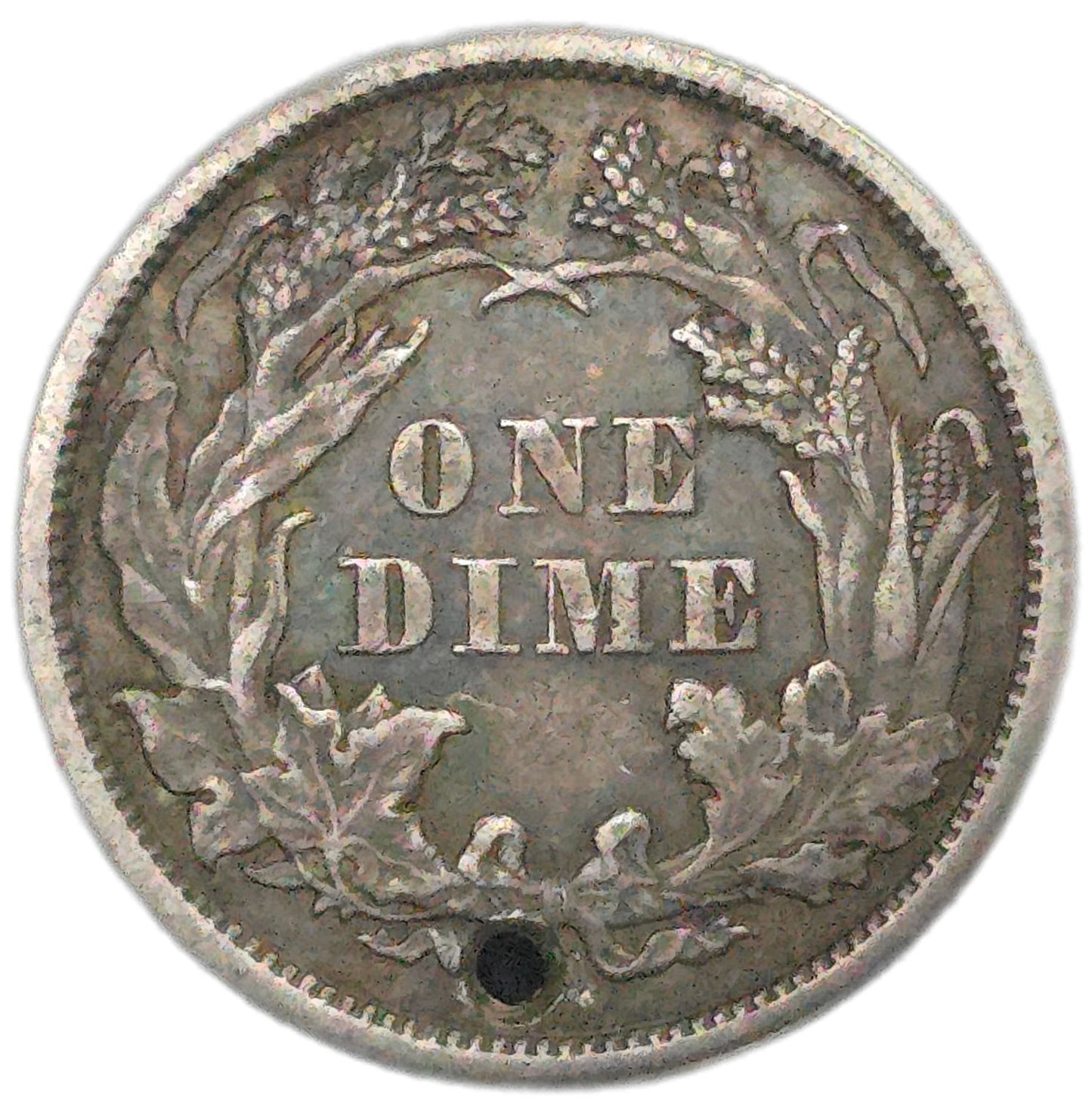 1861 United States Seated Liberty Dime