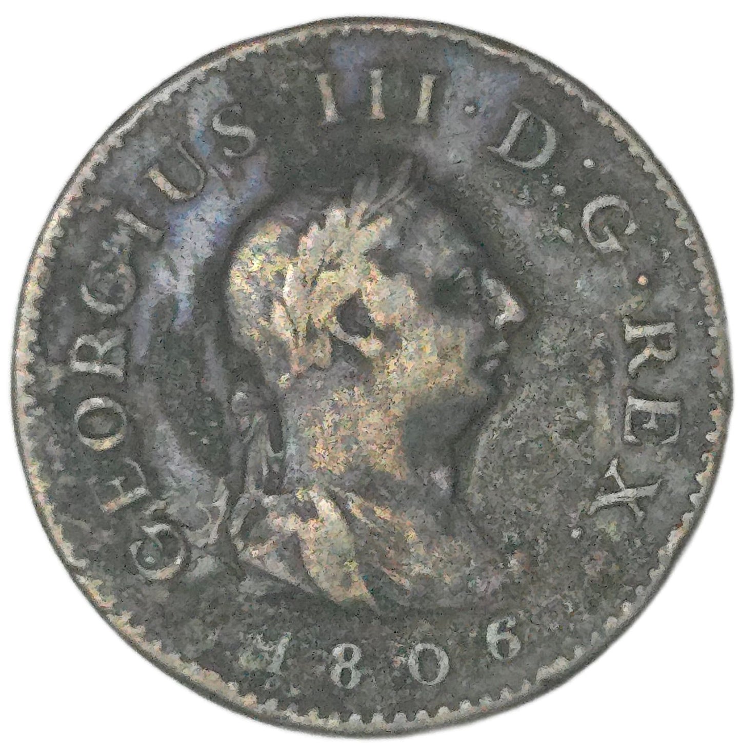 1806 United Kingdom Farthing, George III