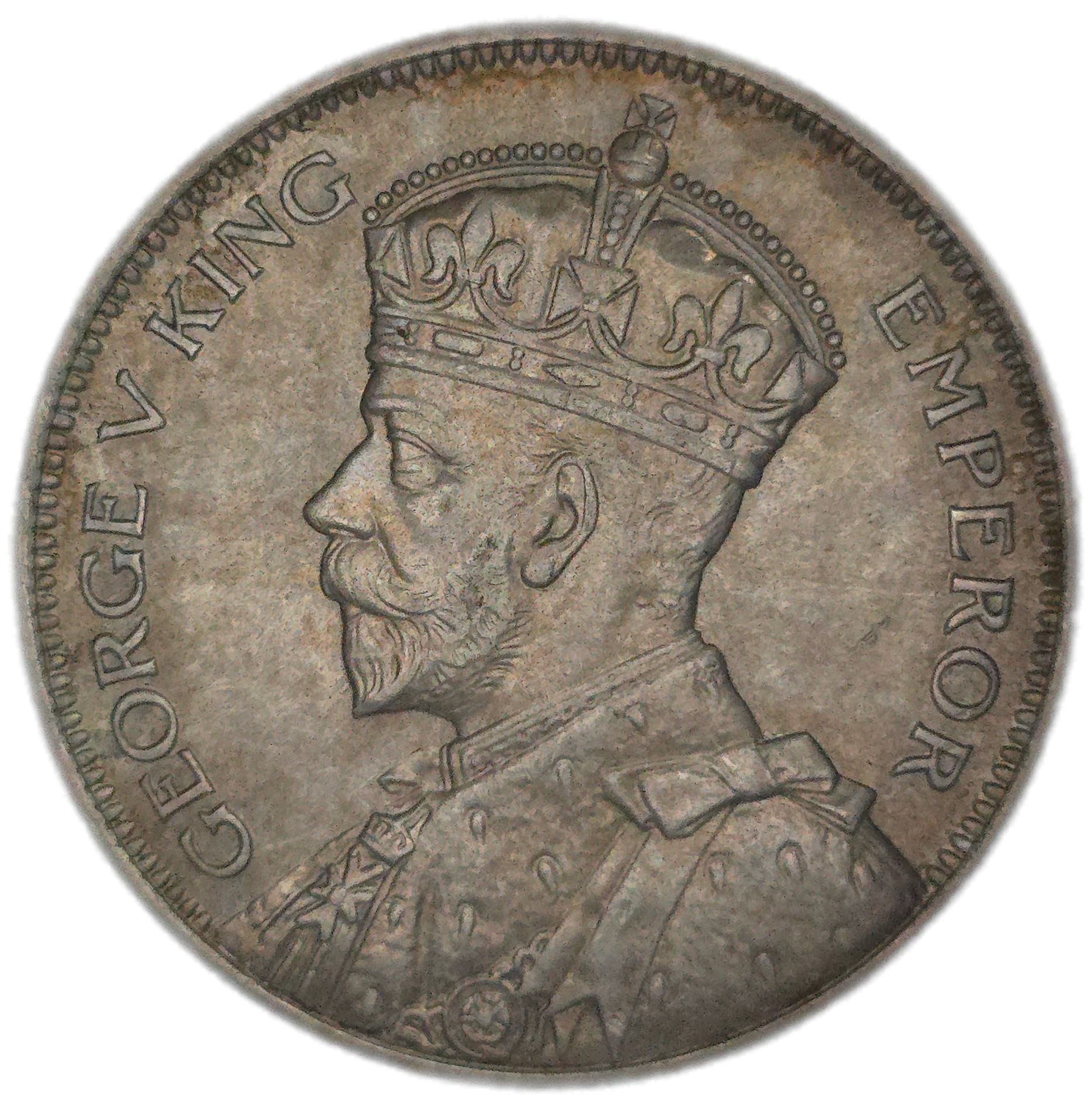 1934 New Zealand Half Crown, EF - Arts & Entertainment > Hobbies & Creative Arts > Collectibles > Collectible Coins & Currency > Collectible Coins > Rare Coins from The Half Crown
