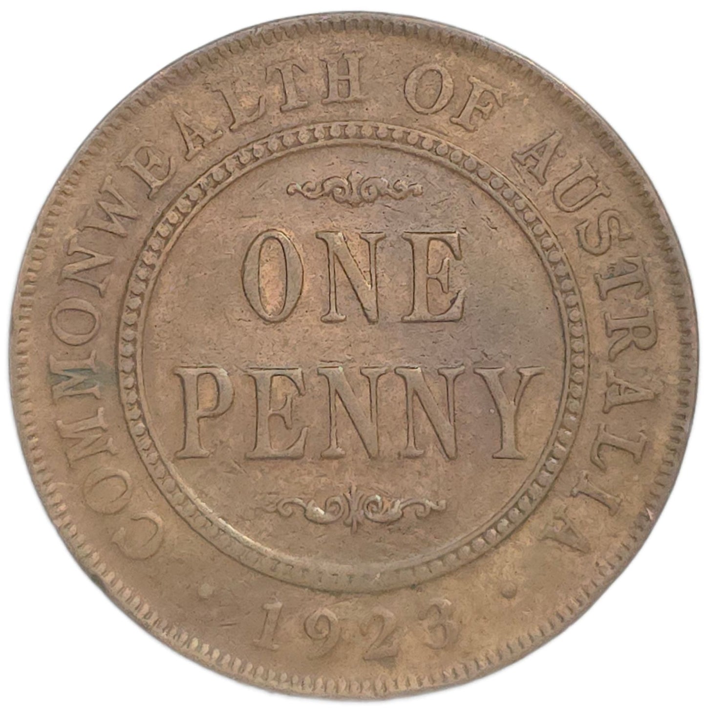 1923 Australia Penny - Arts & Entertainment > Hobbies & Creative Arts > Collectibles > Collectible Coins & Currency > Collectible Coins > Rare Coins from The Half Crown