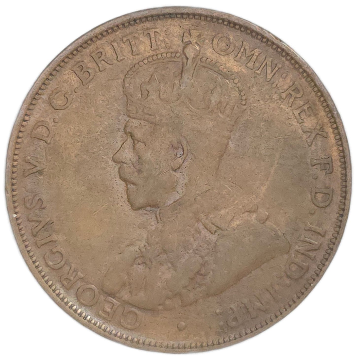 1923 Australia Penny - Arts & Entertainment > Hobbies & Creative Arts > Collectibles > Collectible Coins & Currency > Collectible Coins > Rare Coins from The Half Crown
