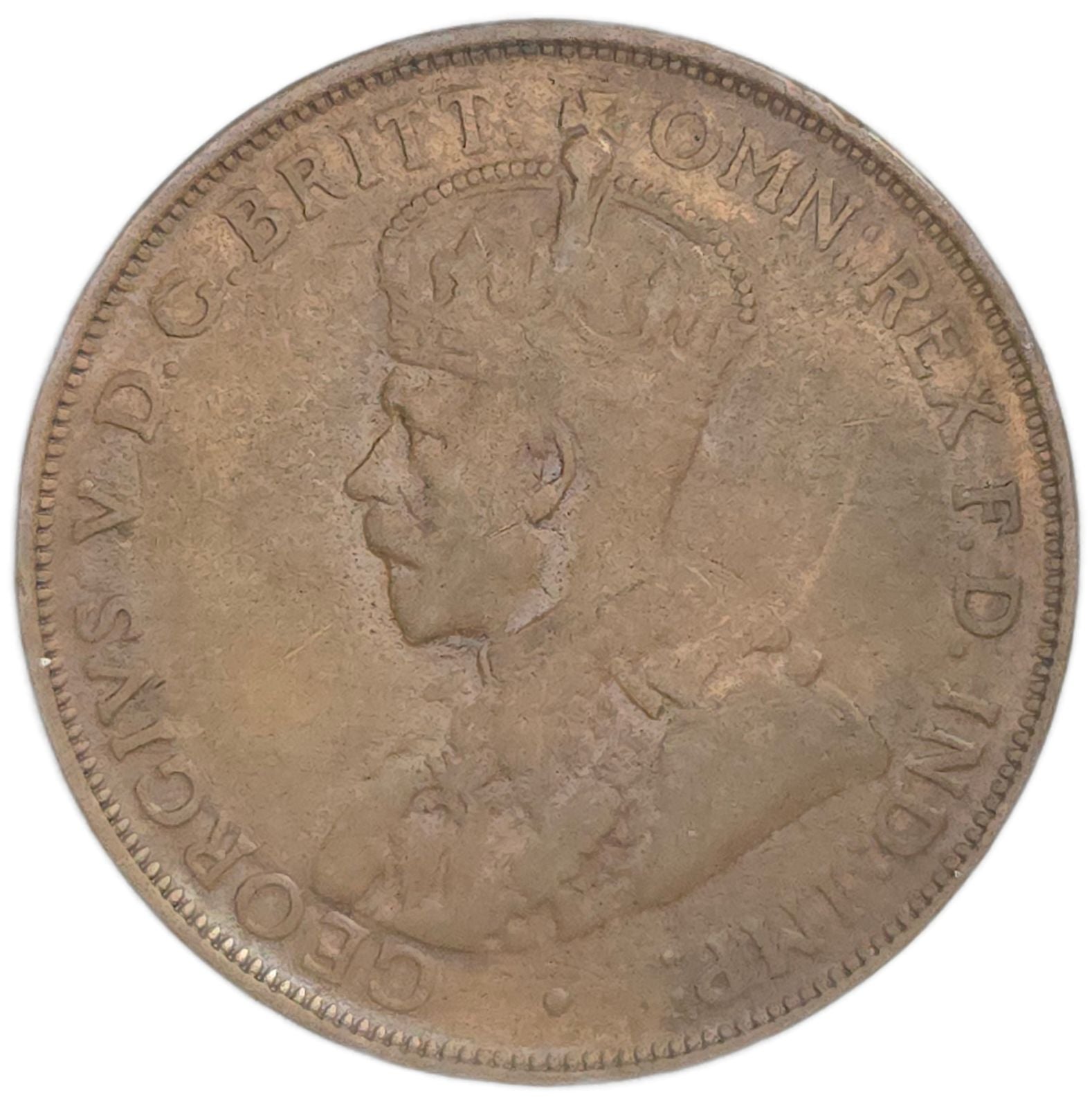 1923 Australia Penny - Arts & Entertainment > Hobbies & Creative Arts > Collectibles > Collectible Coins & Currency > Collectible Coins > Rare Coins from The Half Crown