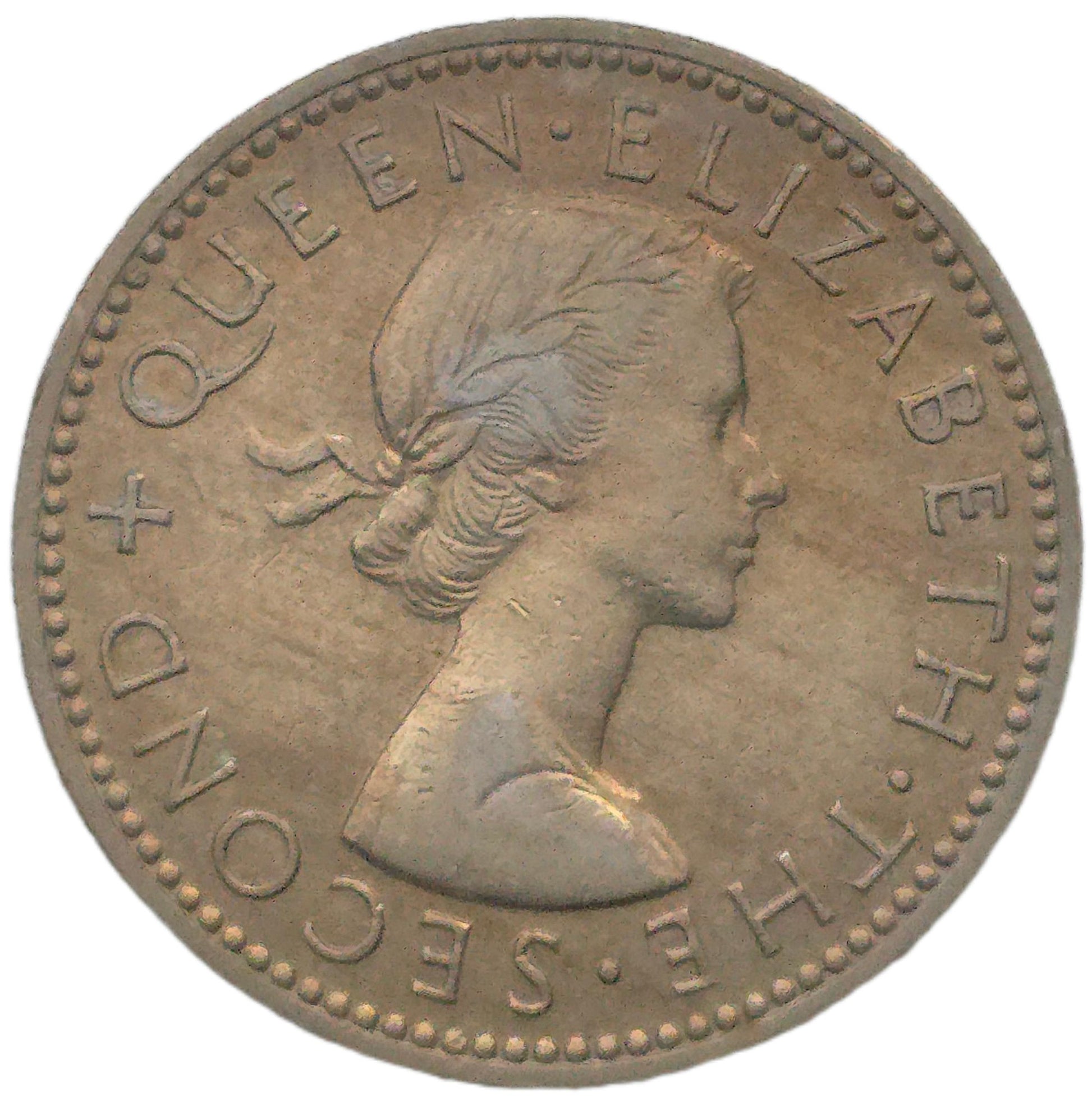 1958 New Zealand Shilling, Broken Back - Arts & Entertainment > Hobbies & Creative Arts > Collectibles > Collectible Coins & Currency > Collectible Coins > Rare Coins from The Half Crown