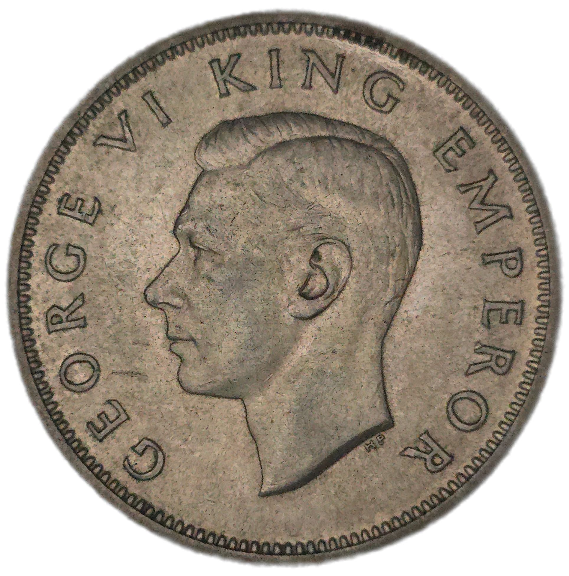 1946 New Zealand Florin, gVF - Arts & Entertainment > Hobbies & Creative Arts > Collectibles > Collectible Coins & Currency > Collectible Coins > Rare Coins from The Half Crown