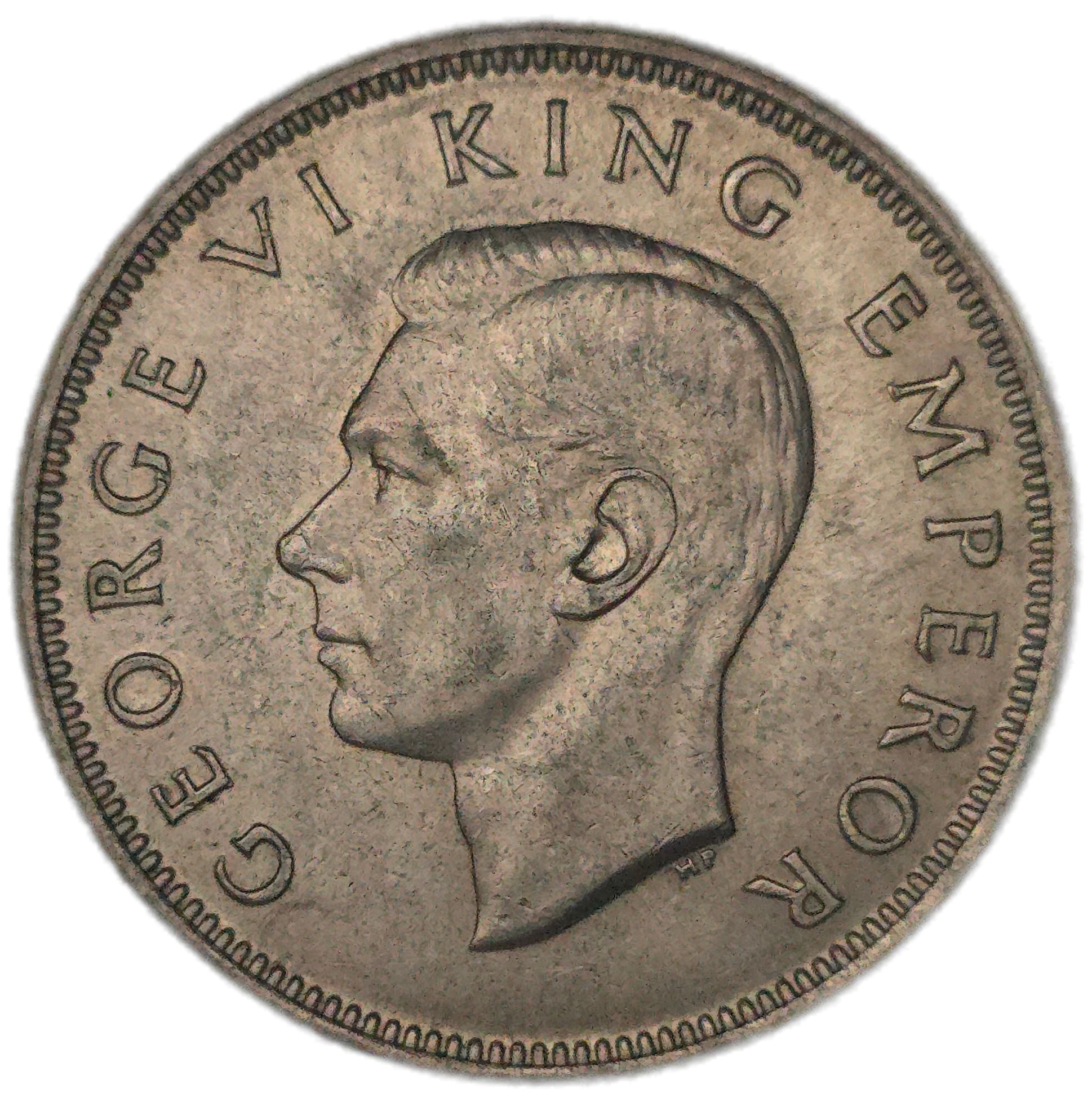 1940 New Zealand Florin, aEF - Arts & Entertainment > Hobbies & Creative Arts > Collectibles > Collectible Coins & Currency > Collectible Coins > Rare Coins from The Half Crown