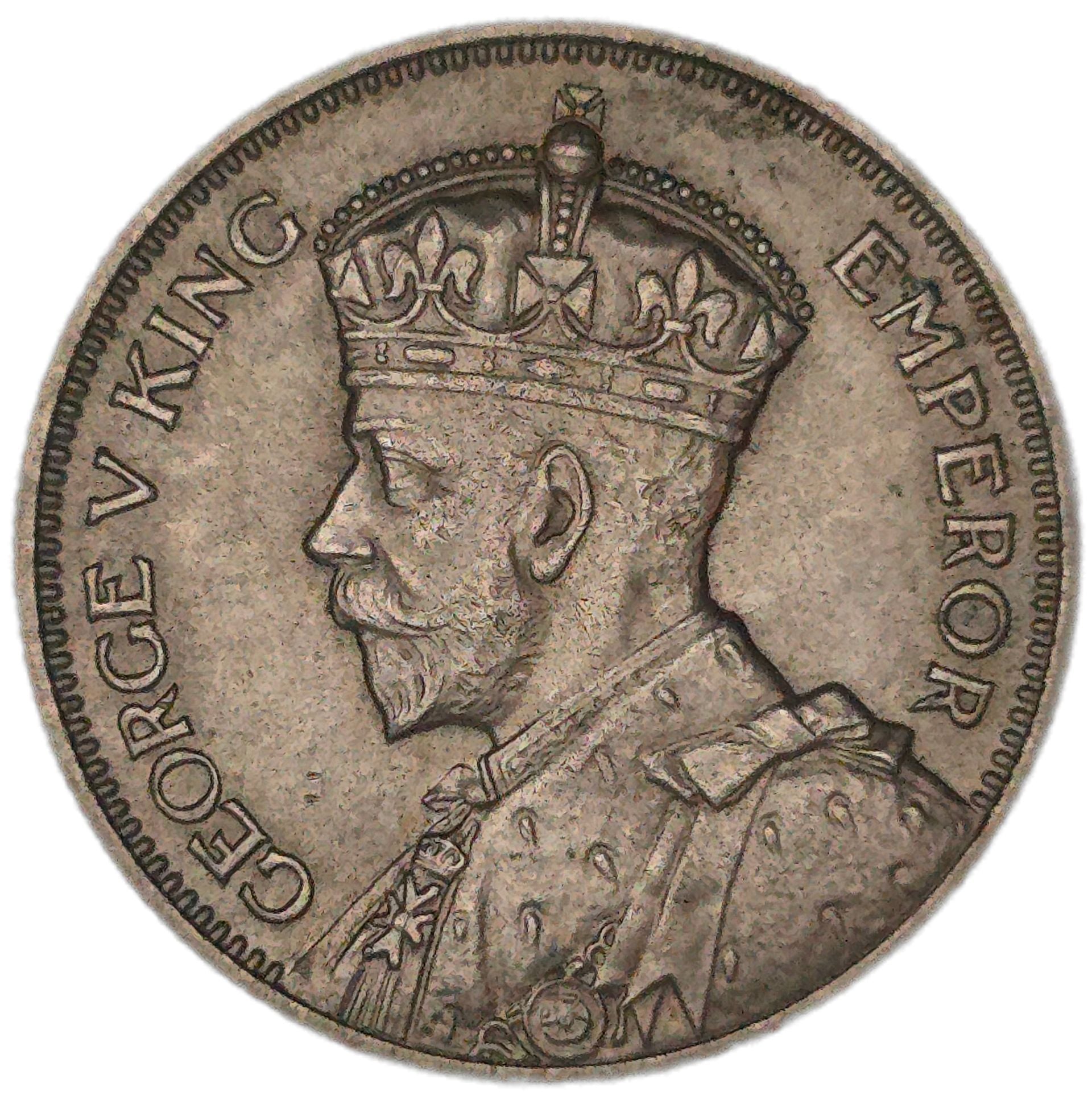 1935 New Zealand Shilling, gEF - Arts & Entertainment > Hobbies & Creative Arts > Collectibles > Collectible Coins & Currency > Collectible Coins > Rare Coins from The Half Crown