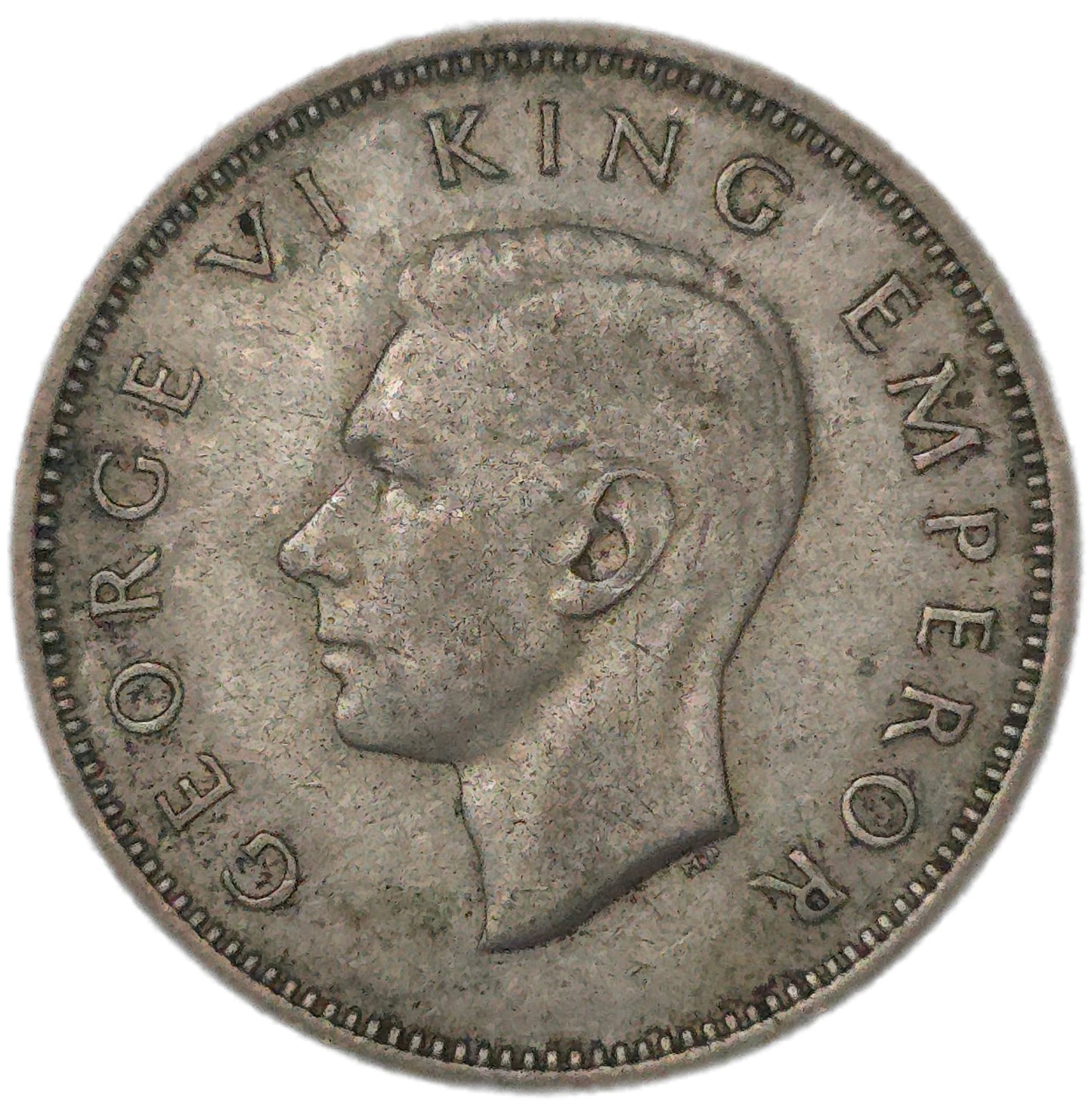 1944 New Zealand Shilling - Arts & Entertainment > Hobbies & Creative Arts > Collectibles > Collectible Coins & Currency > Collectible Coins > Rare Coins from The Half Crown