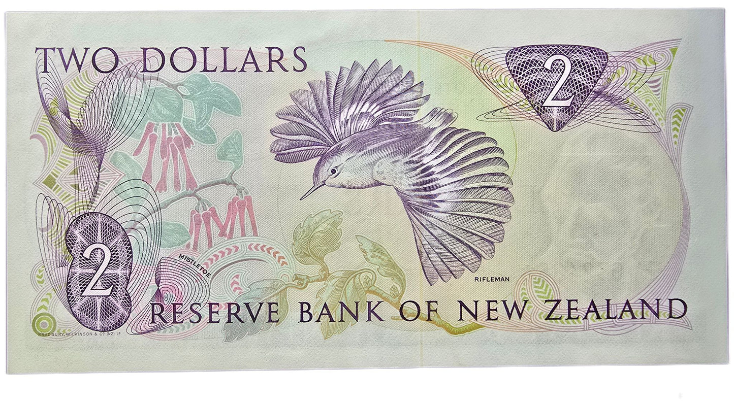 1981-1985 New Zealand Two Dollar, Star Note