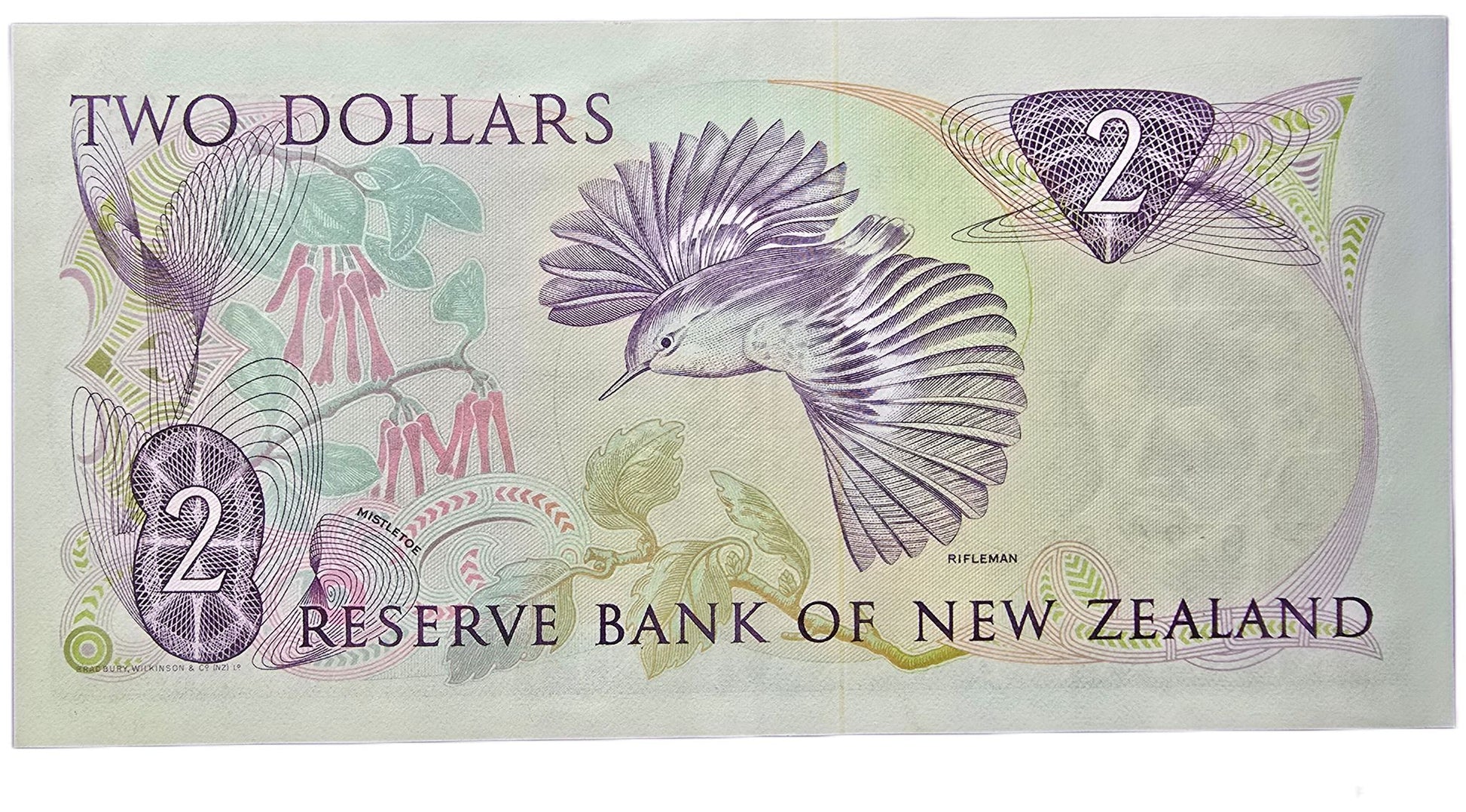 1981-1985 New Zealand Two Dollar, Star Note - Arts & Entertainment > Hobbies & Creative Arts > Collectibles > Collectible Coins & Currency > Collectible Banknotes from The Half Crown