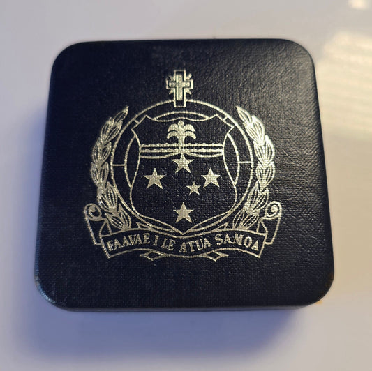 1979 Samoa 10 Tala, Silver Proof issue - Arts & Entertainment > Hobbies & Creative Arts > Collectibles > Collectible Coins & Currency > Collectible Coins > Commemorative Coins from The Half Crown