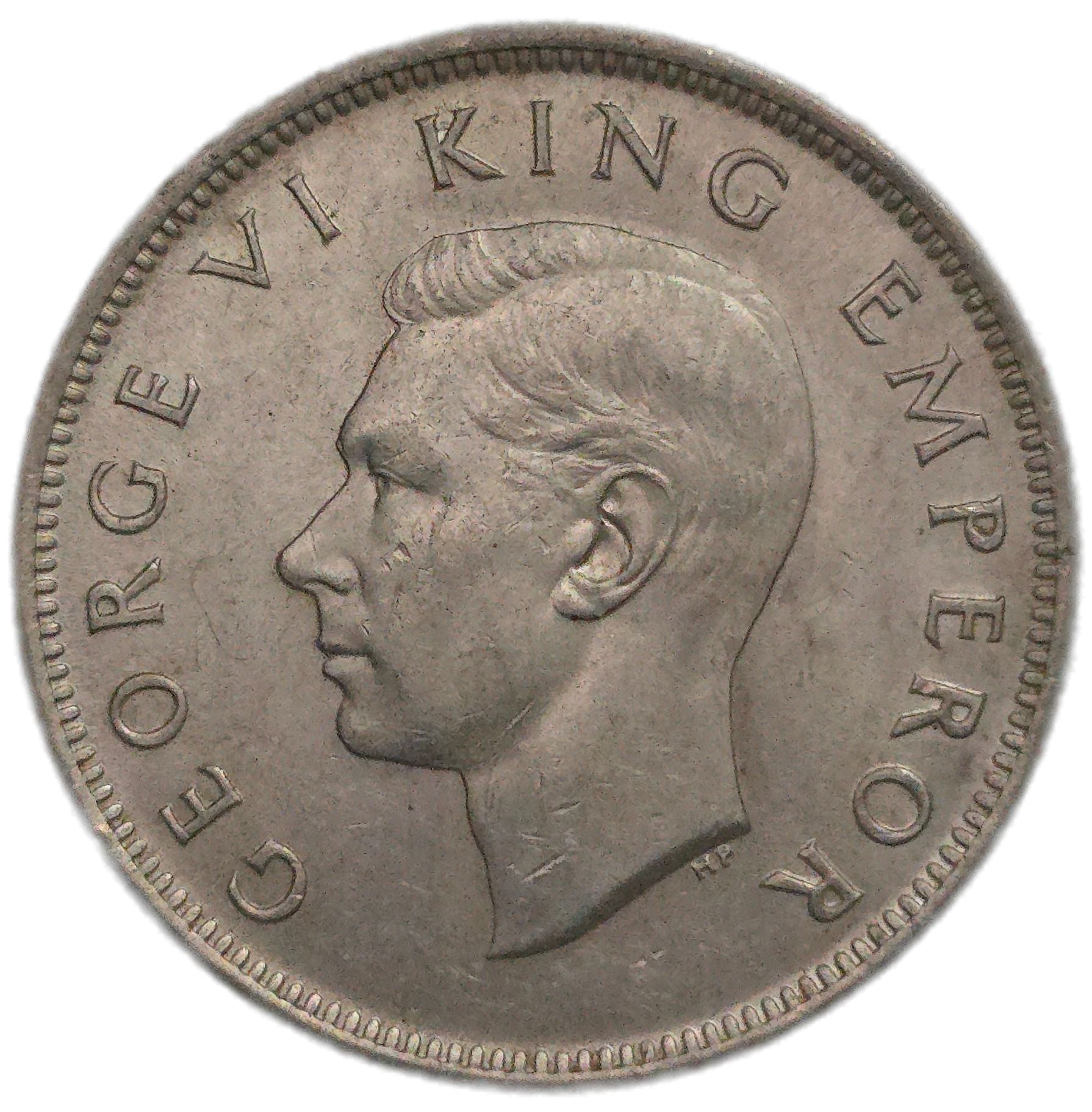 1943 New Zealand Florin, EF - Arts & Entertainment > Hobbies & Creative Arts > Collectibles > Collectible Coins & Currency > Collectible Coins > Rare Coins from The Half Crown