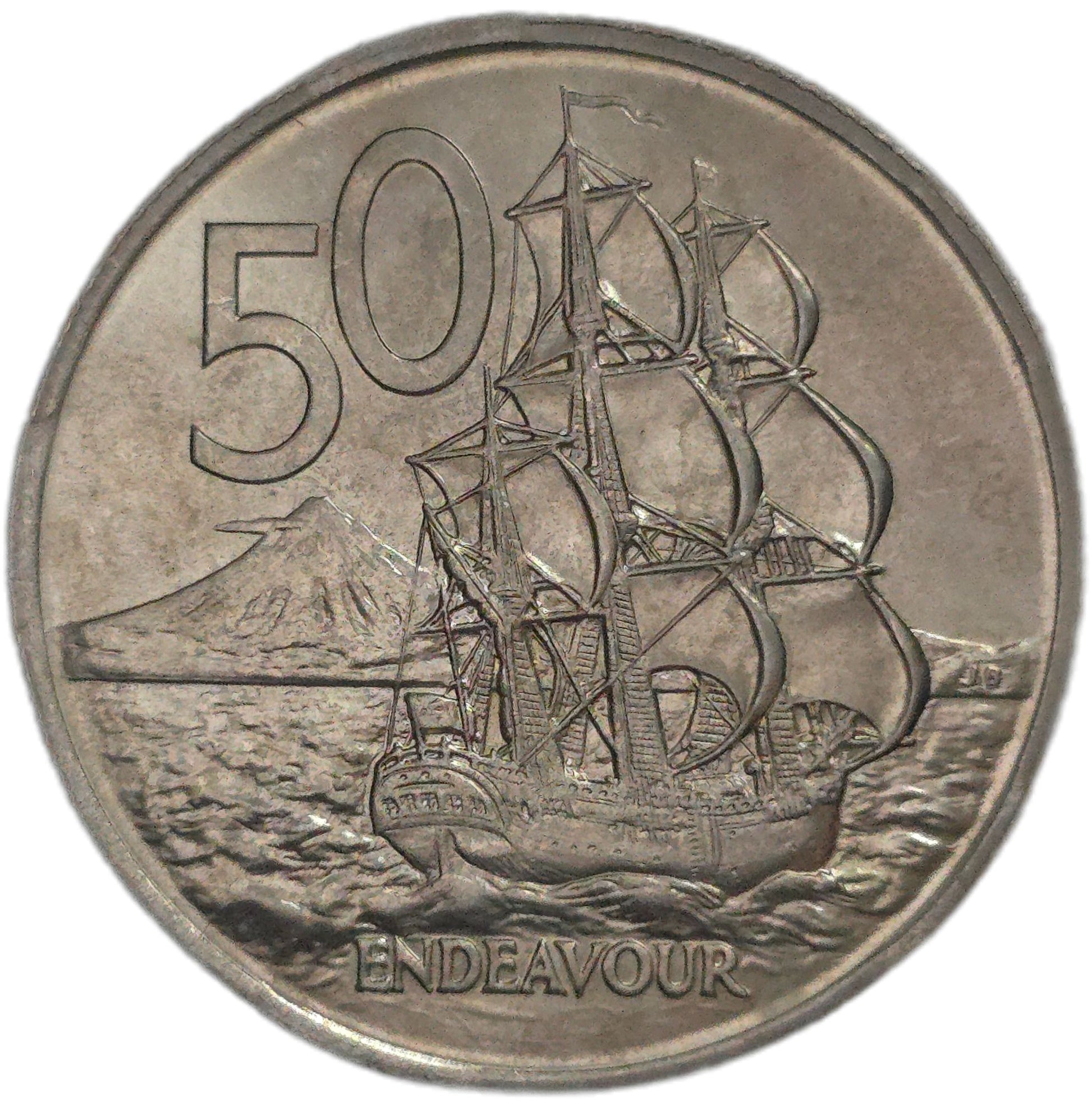 1967 New Zealand Fifty Cents, Uncirculated - Arts & Entertainment > Hobbies & Creative Arts > Collectibles > Collectible Coins & Currency > Collectible Coins > Rare Coins from The Half Crown