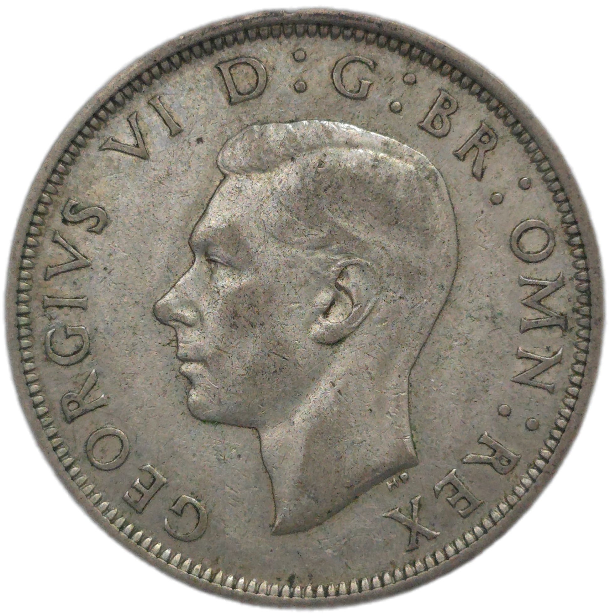 1941 United Kingdom Half Crown - Arts & Entertainment > Hobbies & Creative Arts > Collectibles > Collectible Coins & Currency > Collectible Coins > Rare Coins from The Half Crown