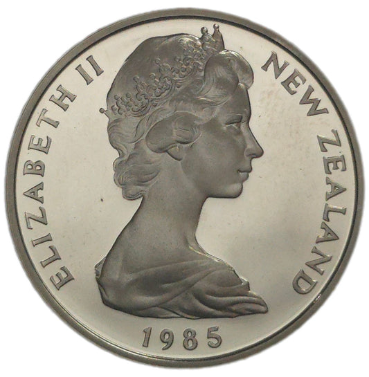 1985 New Zealand Ten Cents, Set Only Proof - Arts & Entertainment > Hobbies & Creative Arts > Collectibles > Collectible Coins & Currency > Collectible Coins > Commemorative Coins from The Half Crown
