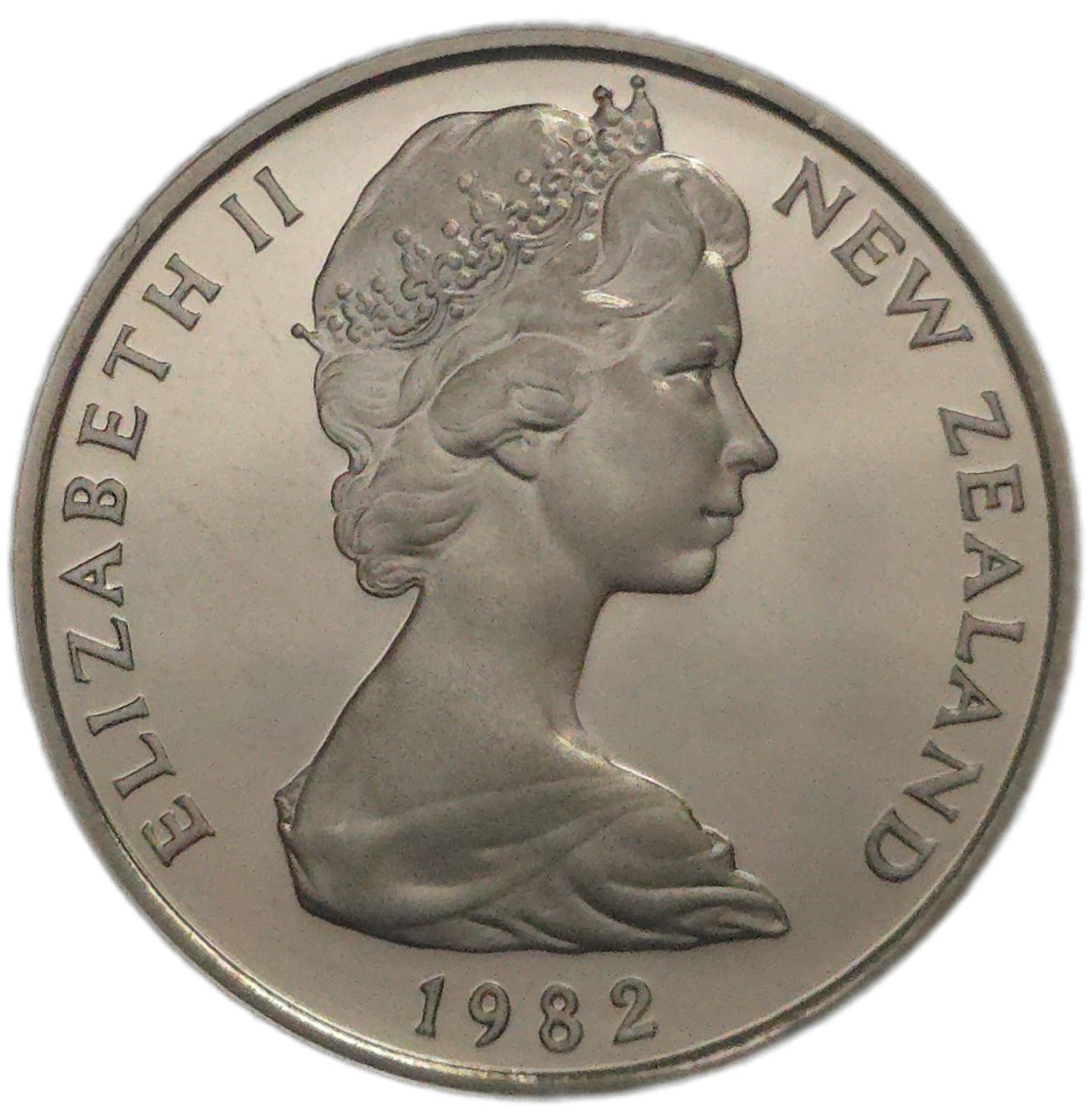 1982 New Zealand Ten Cents, Set Only Proof - Arts & Entertainment > Hobbies & Creative Arts > Collectibles > Collectible Coins & Currency > Collectible Coins > Commemorative Coins from The Half Crown