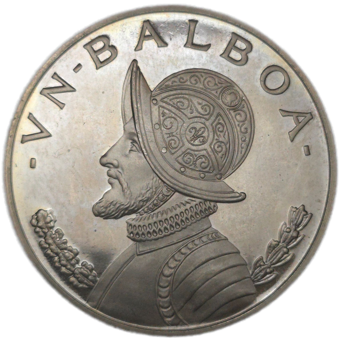 1973 Panama 1 Balboa 0.925 Silver Proof - Arts & Entertainment > Hobbies & Creative Arts > Collectibles > Collectible Coins & Currency > Collectible Coins > Rare Coins from The Half Crown