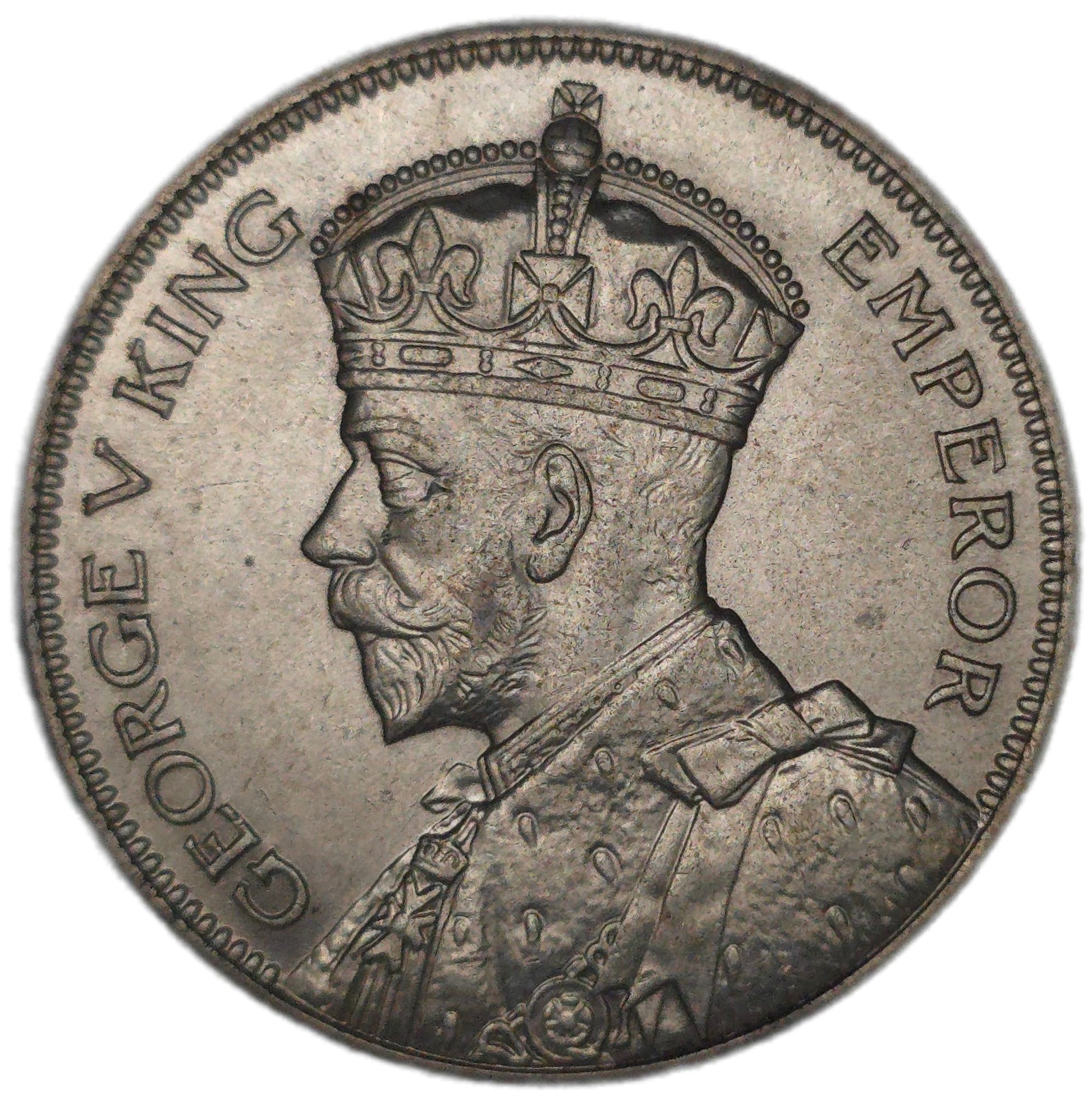 1933 New Zealand Half Crown, EF - Arts & Entertainment > Hobbies & Creative Arts > Collectibles > Collectible Coins & Currency > Collectible Coins > Rare Coins from The Half Crown