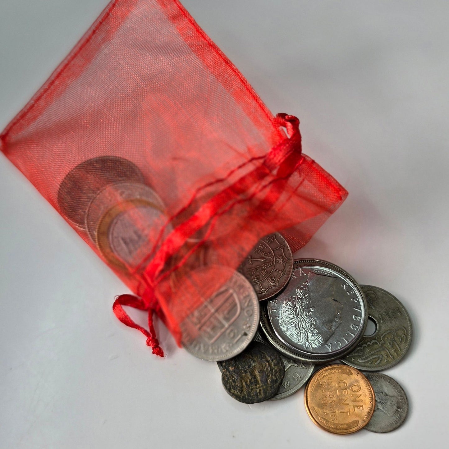 Mystery Bag, 20 Coins including silver and ancient