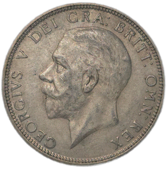 1929 United Kingdom Florin, VF