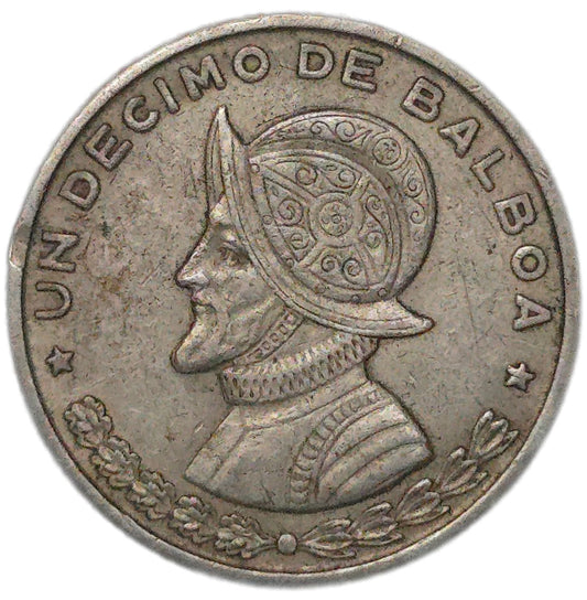 1961 Panama 1/10th Balboa, VF