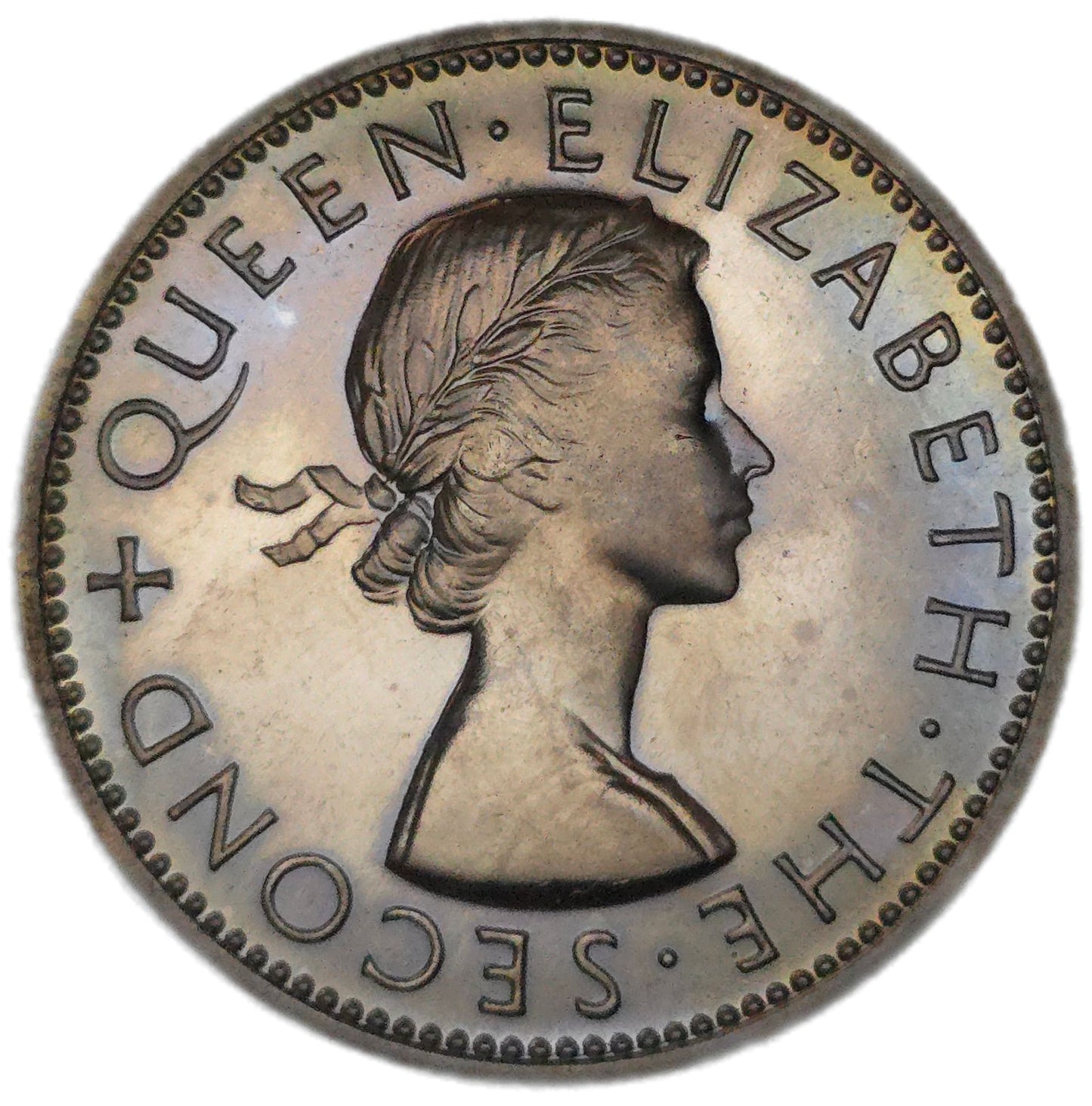 1953 New Zealand Sixpence, Proof