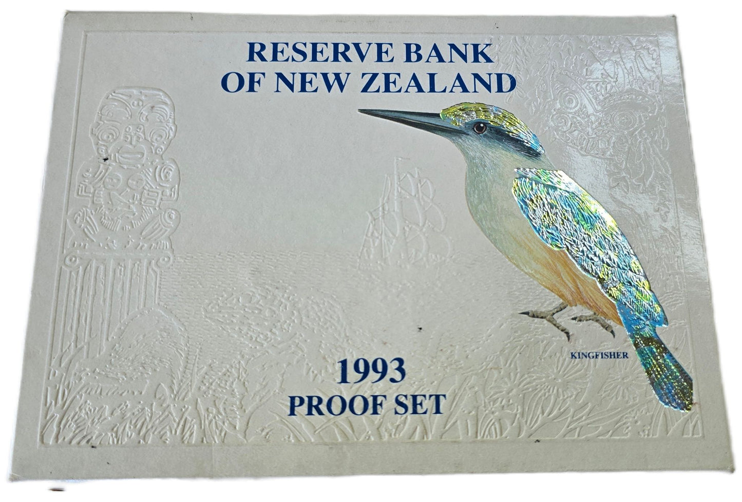 1993 New Zealand Kingfisher Proof Set