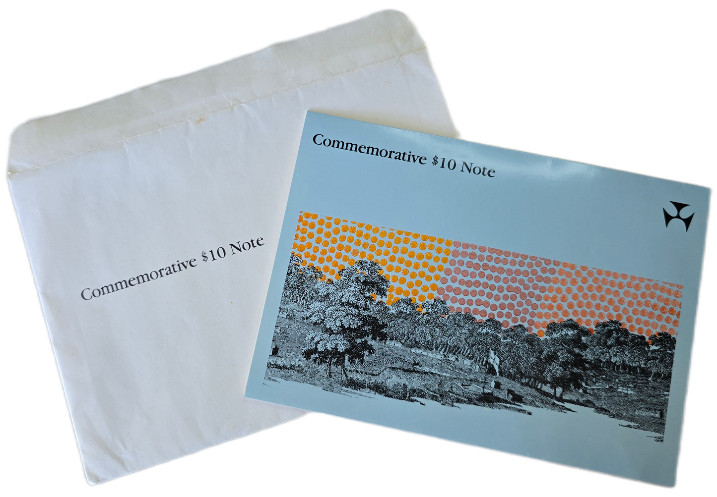 1988 Australia $10 Note, Bicentennial Polymer Note in Presentation Folder