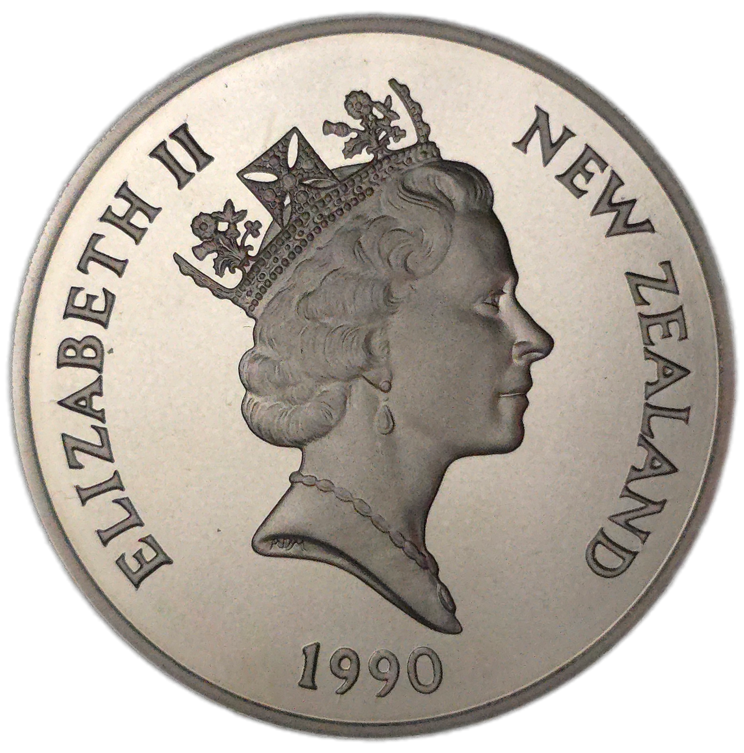 1990 New Zealand 20 Cents, Proof