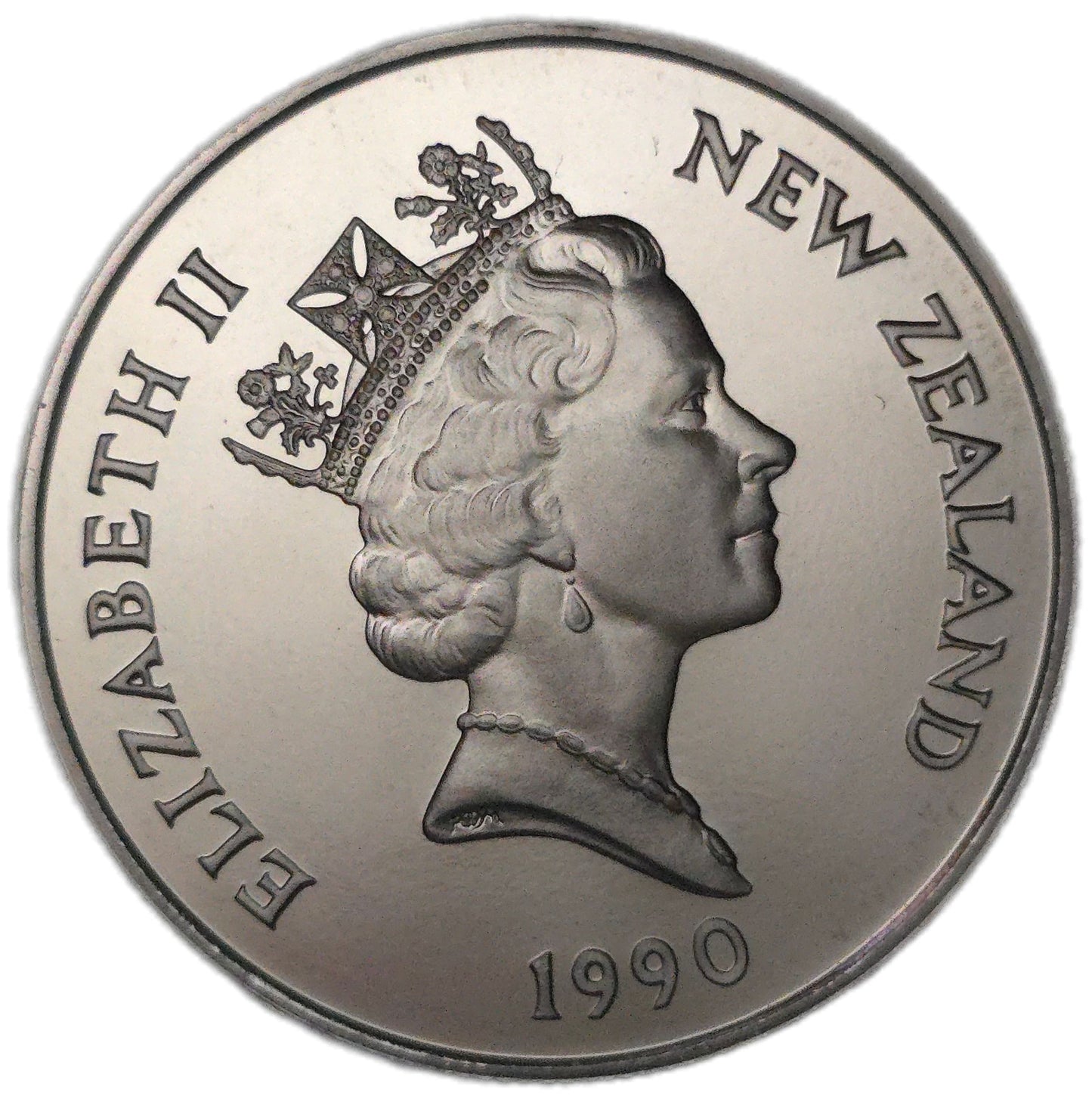 1990 New Zealand 50 Cents, Proof