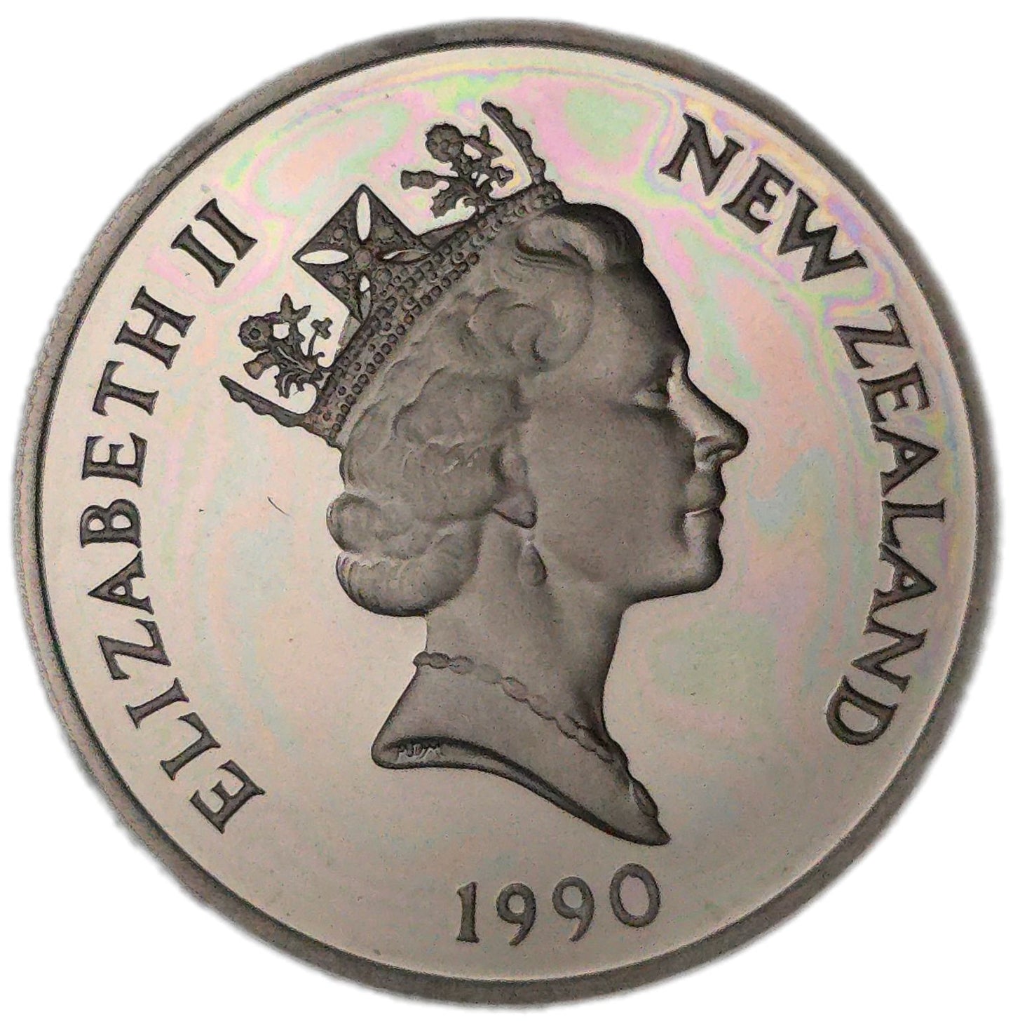 1990 New Zealand Ten Cents,Proof