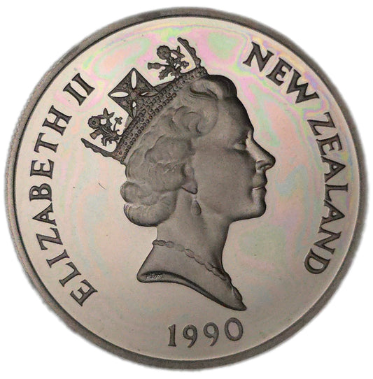 1990 New Zealand Ten Cents,Proof