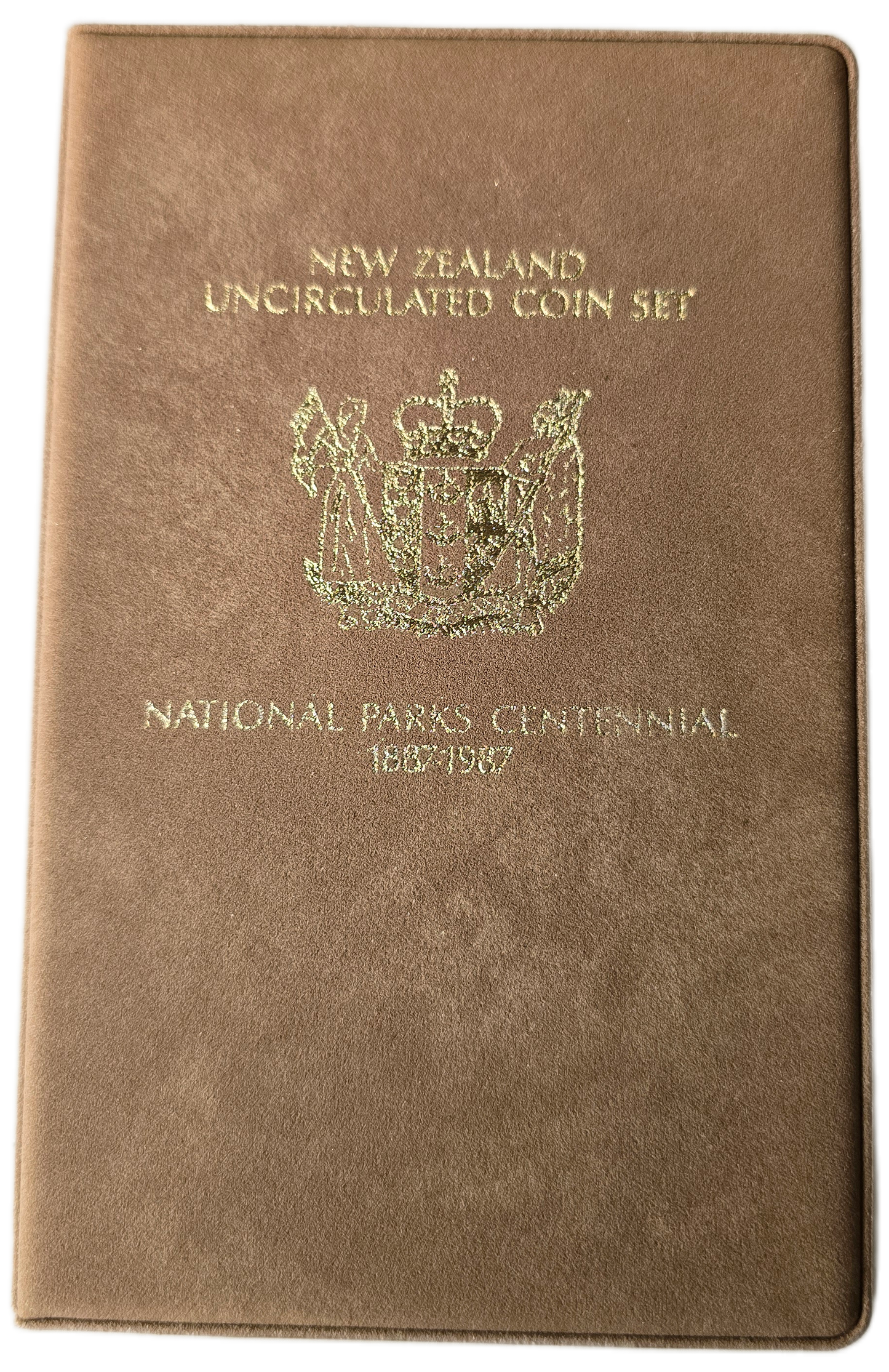 1987 New Zealand National Parks Centennial Uncirculated Coin Set