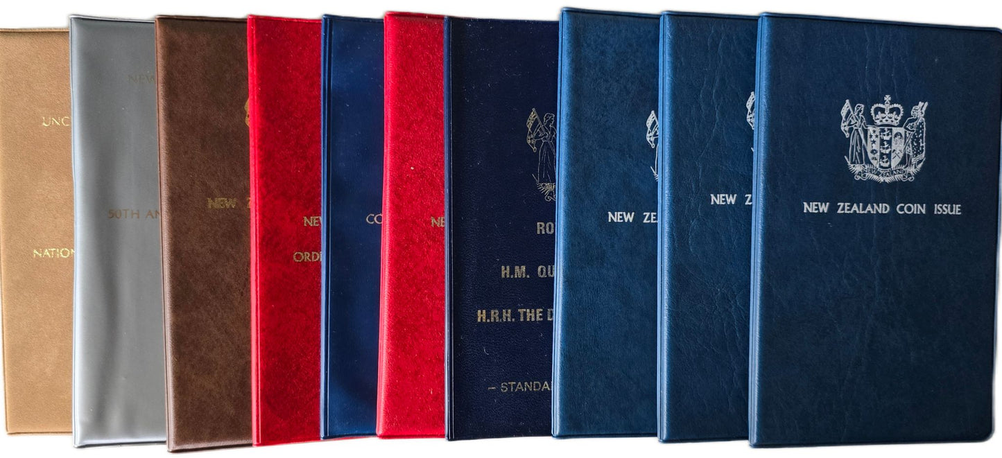 1969 - 1980s Uncirculated Coin Sets x10