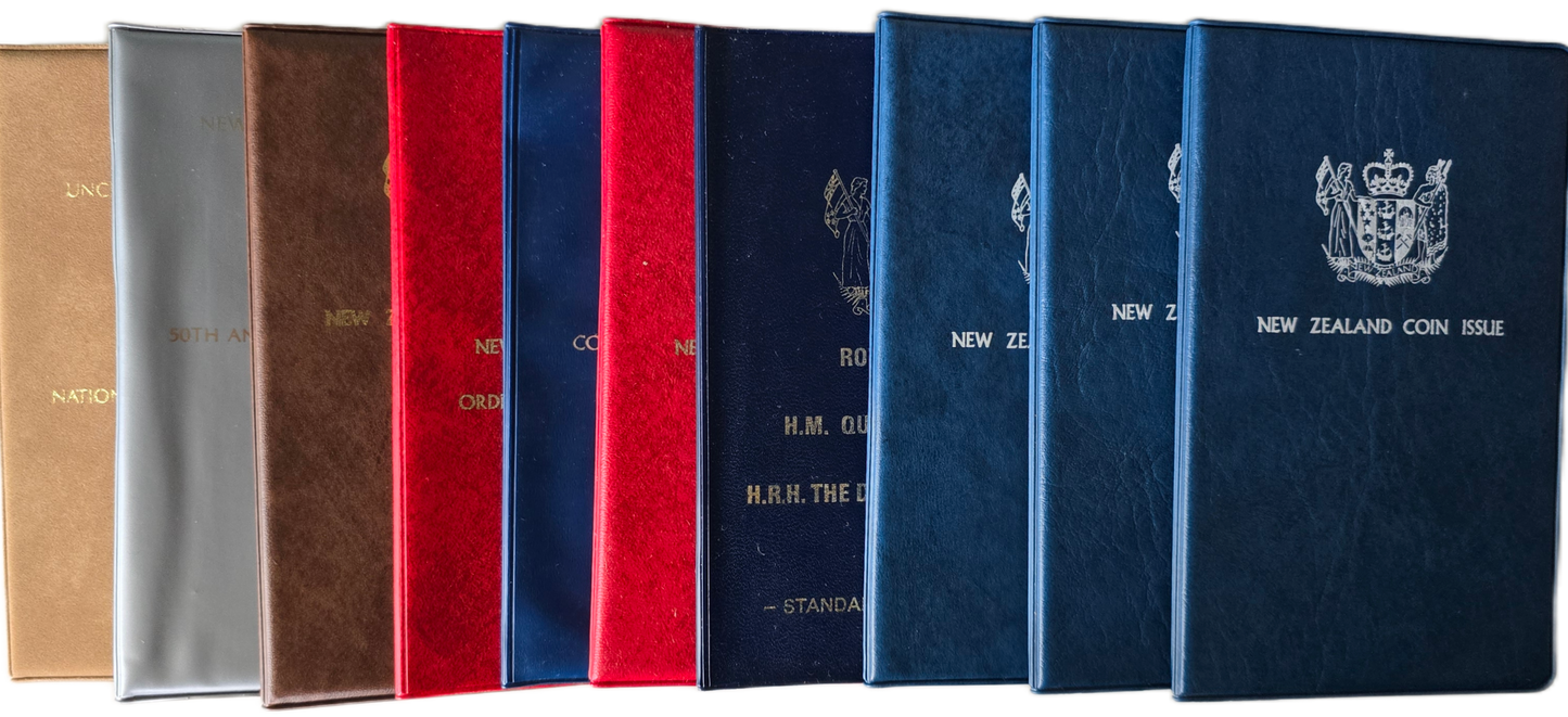 1969 - 1980s Uncirculated Coin Sets x10