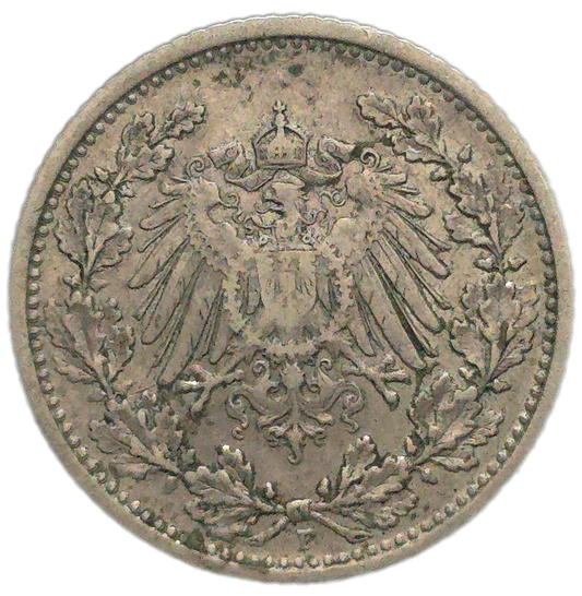 1905 Germany 1/2 Mark