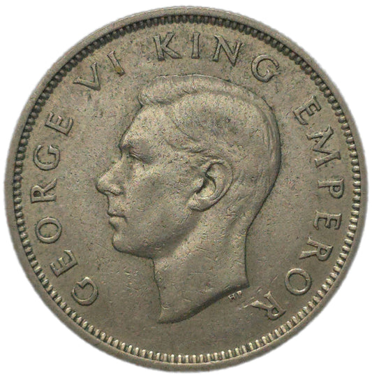 1937 New Zealand Florin, VF